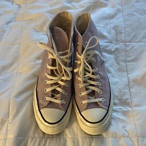 Converse Women's Light Purple High-Top Sneakers